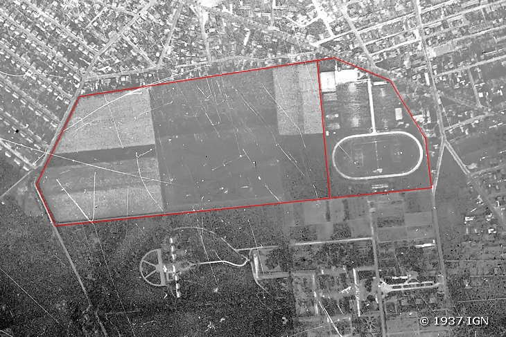 Stade de Sotteville-lès-Rouen, sur le terrain des 40 acres