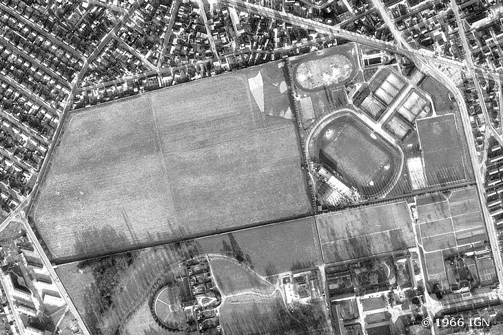 Agrandissement du stade de Sotteville-lès-Rouen, sur le terrain des 40 acres