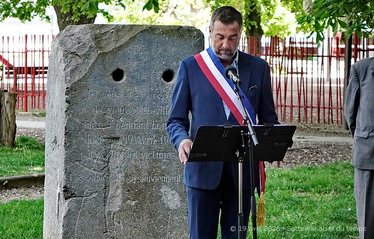 19 avril 2026 : Cérémonie de commémoration du bombardement du 19 avril 1944 à Sotteville-lès-Rouen