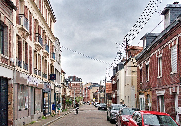 Rue de Trianon à Sotteville-lès-Rouen.